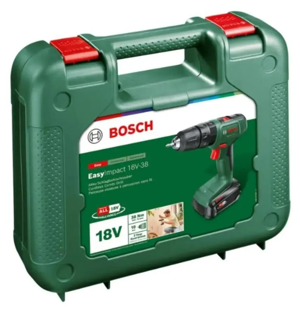 Perceuse à percussion EasyImpact 18V-38 Bosch sans fil avec mandrin 10mm - 3