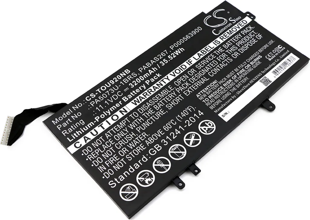 Batterie Ordinateur Portable pour Toshiba Satellite U920t U925t Series