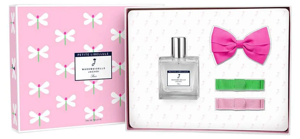 Idée cadeau anniversaire fille avec le coffret parfum Jacadi 4 pcs