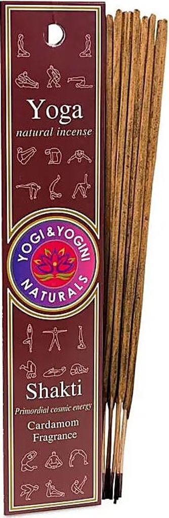 Räucher Set Räucherstäbchen Yoga Shakti -- 20 g + Räucherstäbchenhalter Yume no