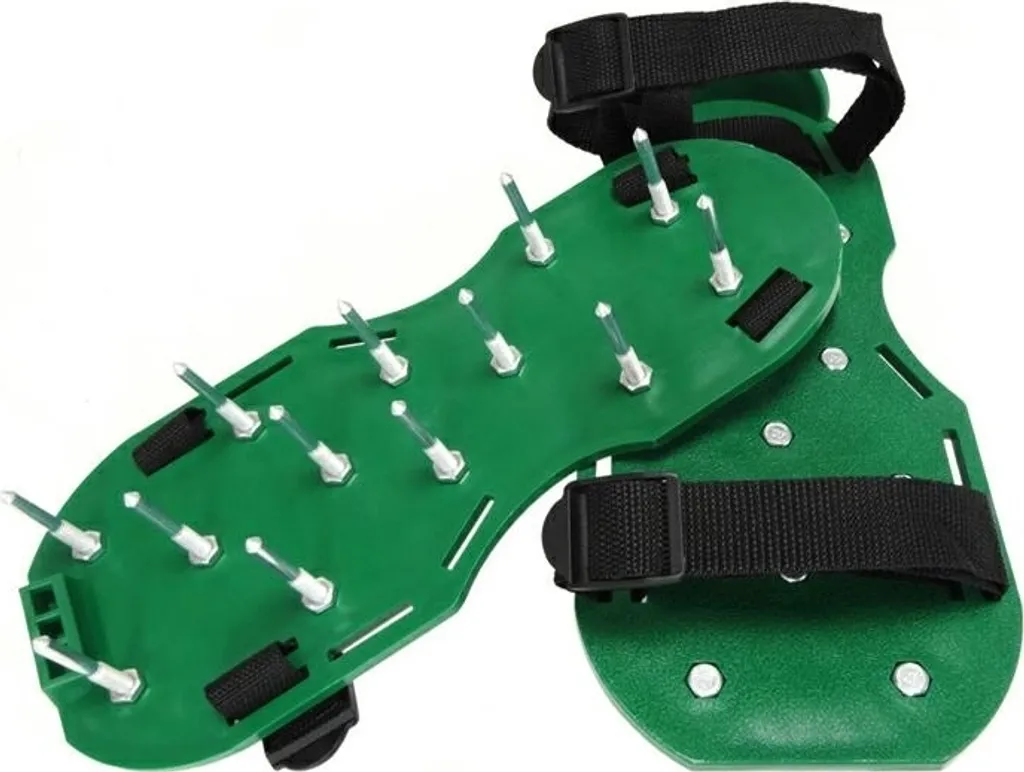 Gotel O8 Chaussures Aérateurs de Pelouse avec Roues pour Jardinage