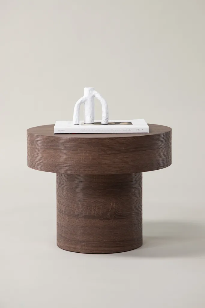 Table basse marron Malung pour coin lecture - Table d'appoint bureau - 10