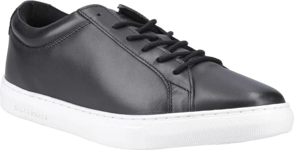Jack And Jones - "Galaxy" Sneaker für Herren, Leder FS11894 (45,5 EU) (Anthrazit)
