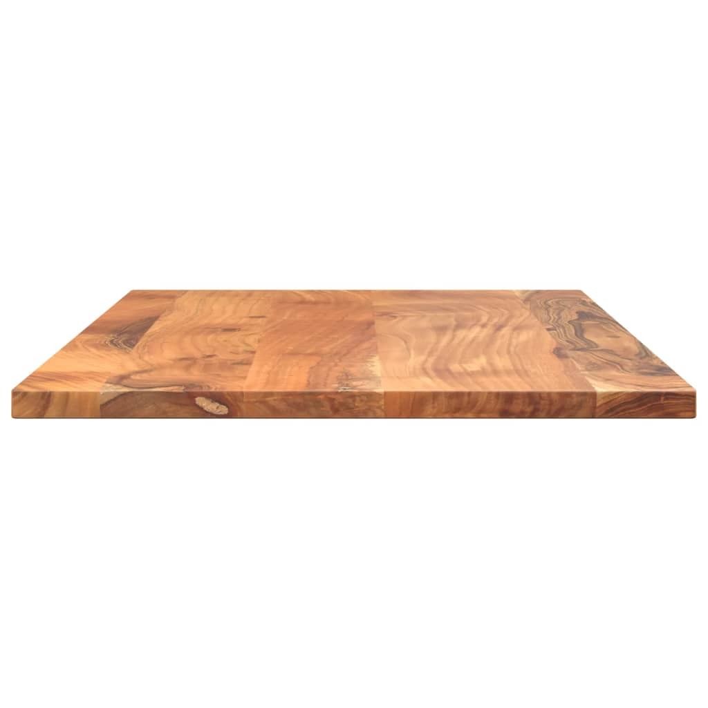 vidaXL Blat 80x60x3,8 cm prostokątny z litego drewna Zdjęcie produktu 