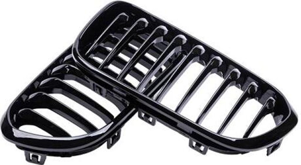 LLCTOOLS Kühlergrill schwarz Glanz passend für BMW 1er F20 F21 LCI 2015-