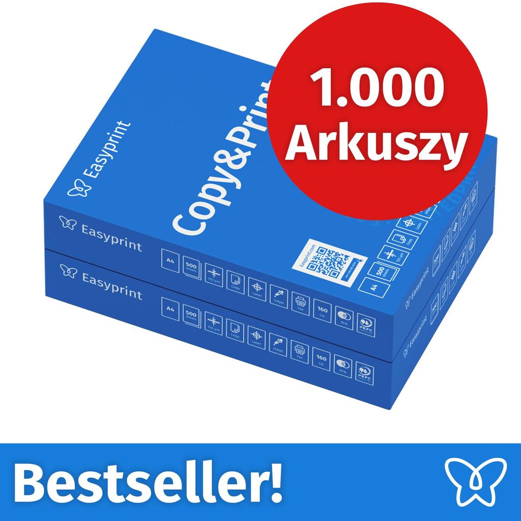 NOWOŚĆ: Easyprint Papier do drukarek i kopiarek 1000 Zdjęcie produktu 