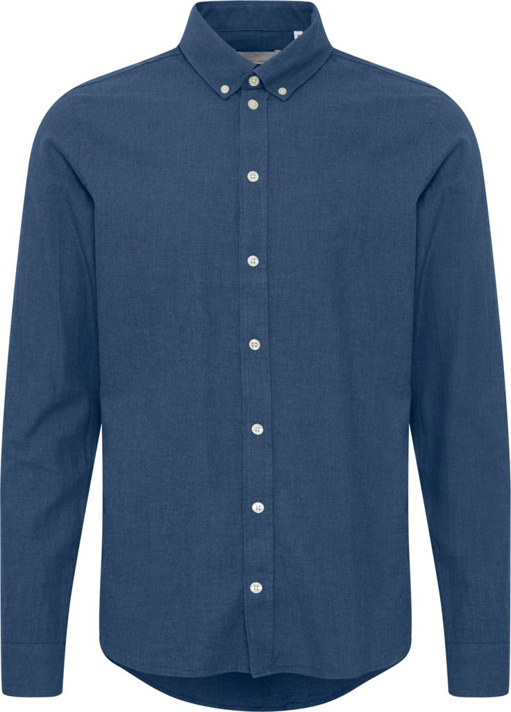 CASUAL FRIDAY Baumwollhemd mit Button-Down-Kragen Größe: L