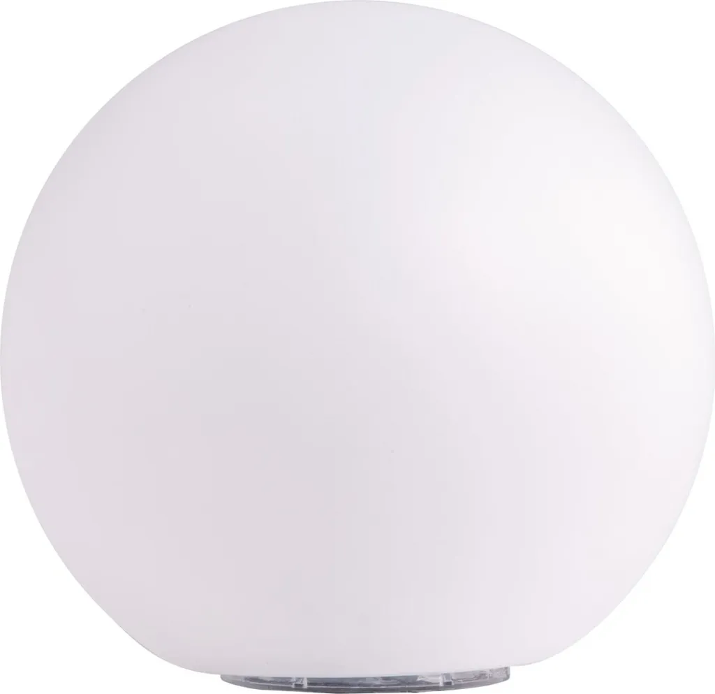 Globe Lumineux Solaire Diamètre 20cm avec Piquet pour Balisage Allée Jardin