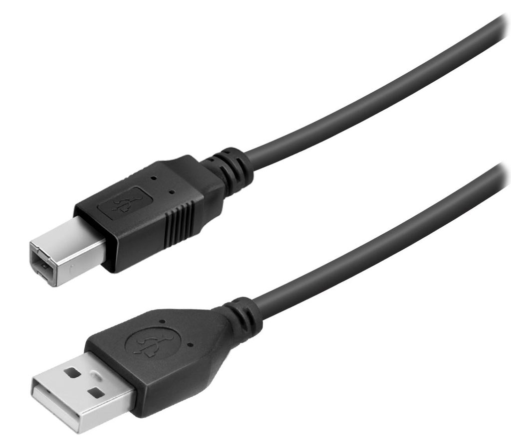 High Speed USB-A auf USB-B Kabel für Datenübertragung und Aufladen