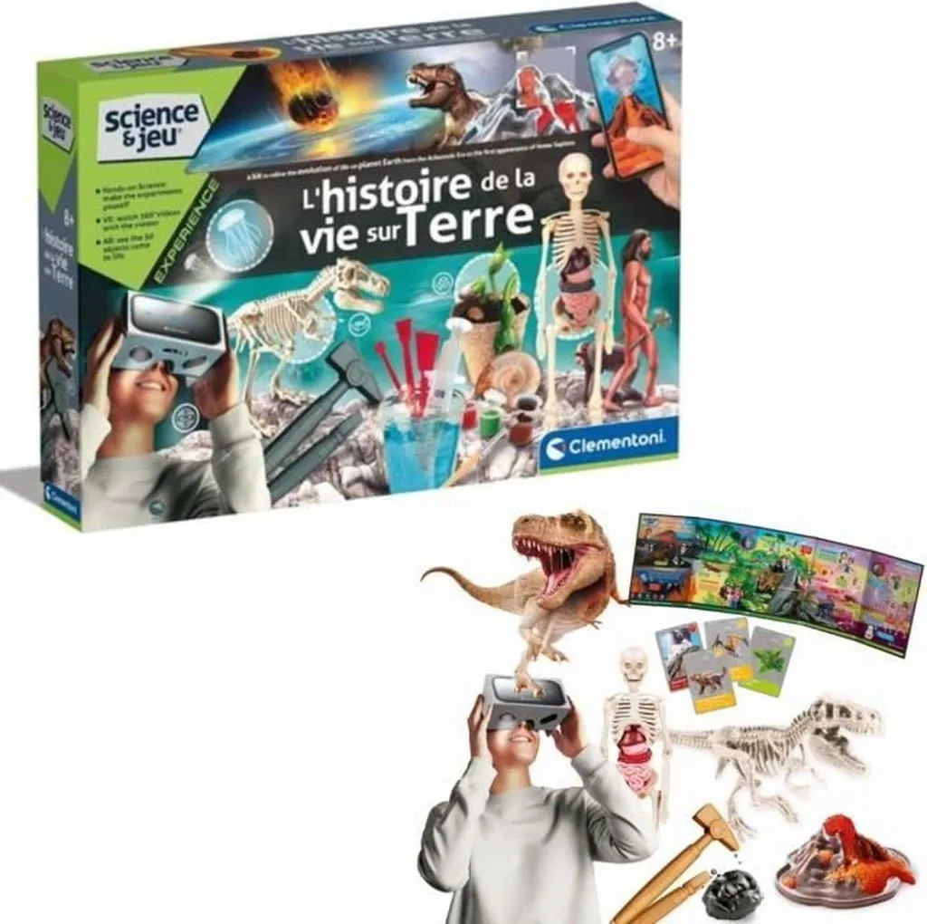Apprendre la Science avec le Jeu Clementoni L'histoire de la Vie VR