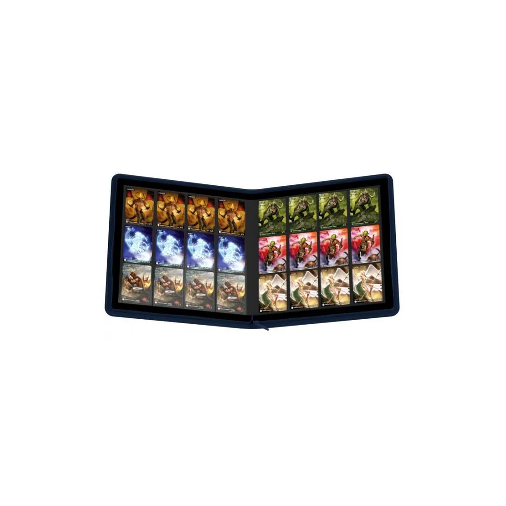 Zipfolio 480 Ultimate Guard Bleu : Rangement Xenoskin avec Fermeture - 7