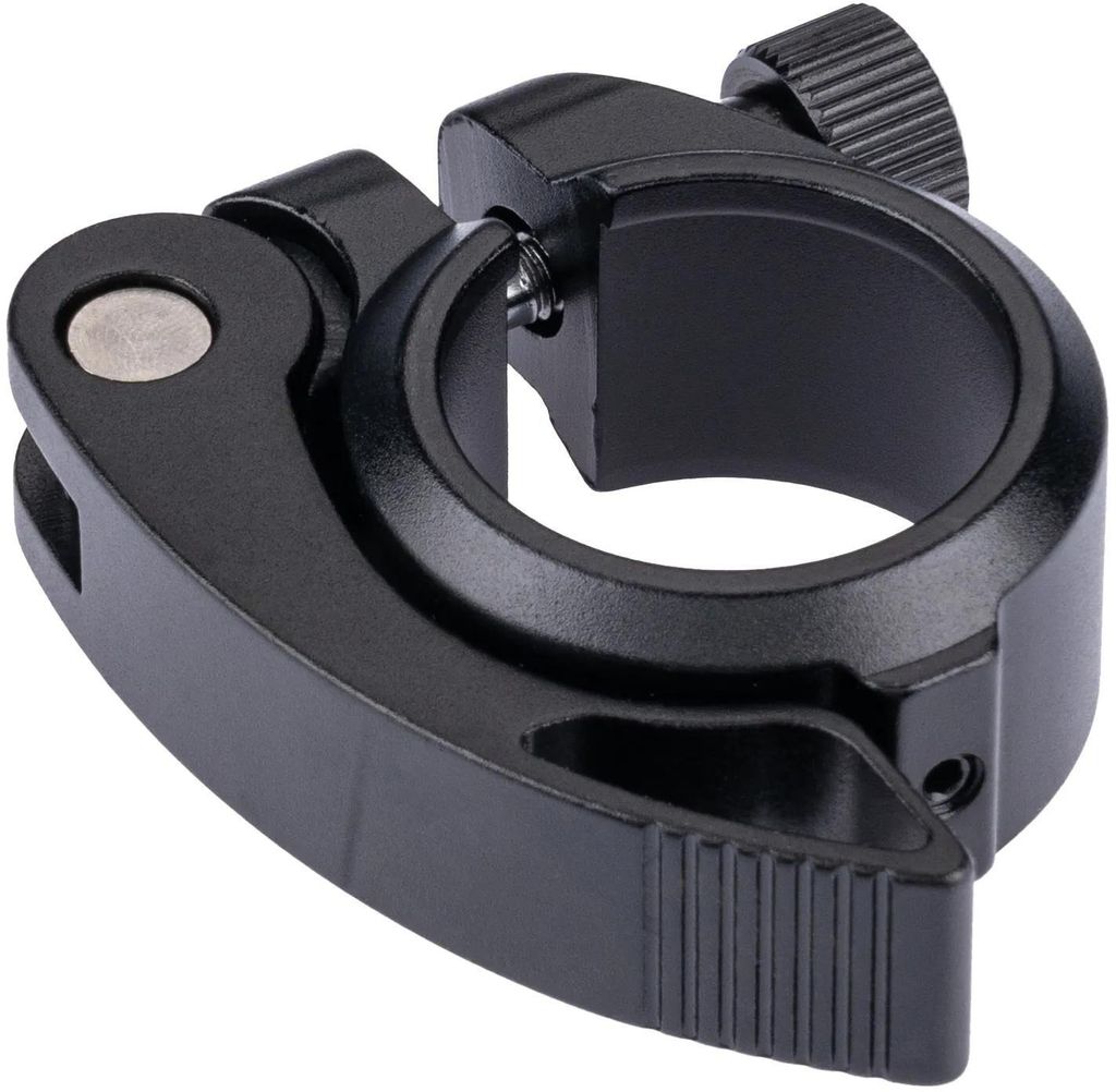 ERGOTEC Sattelklemmschelle "SCQ-200" Alu 31,8 mm, schwarz sandgestrahlt