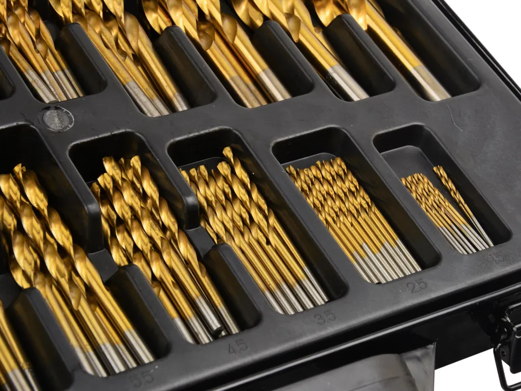 Foret Titane HSS Haute Performance pour Fer et Acier Set 170 Unités - 5