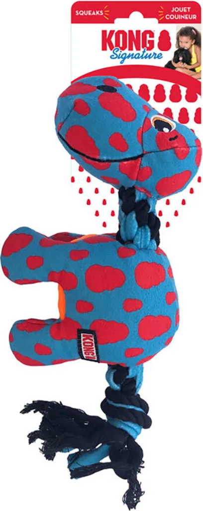 Gioco Cane KONG Signature Dynos in Pile - Texture Variate e Squeaker - 7