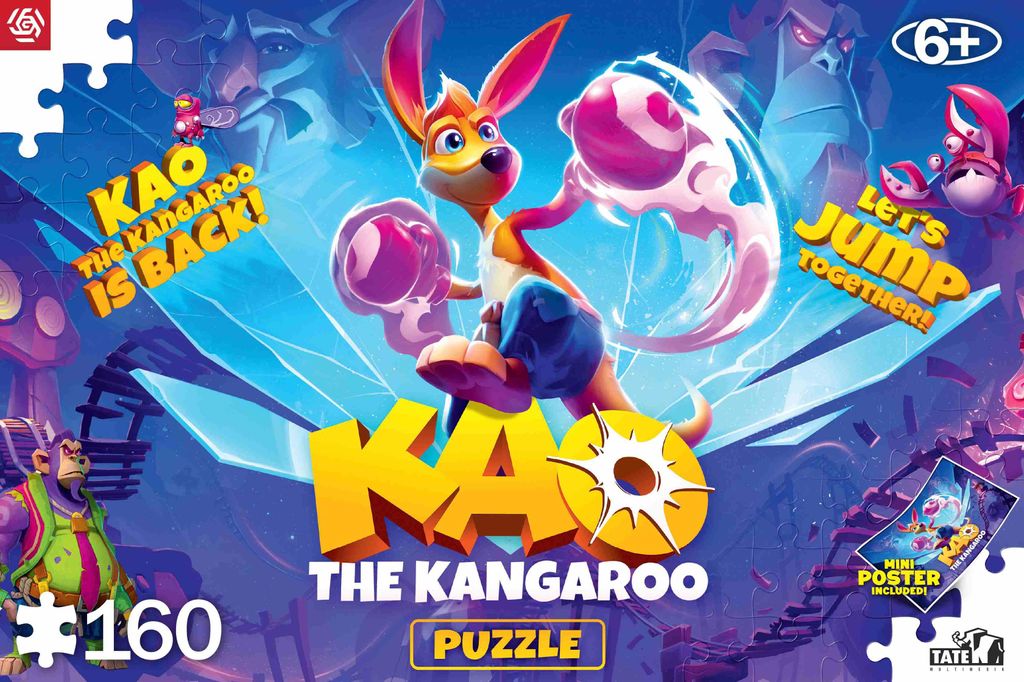 GOOD LOOT Puzzle Kao das Känguru: Kao ist zurück 160 Stück