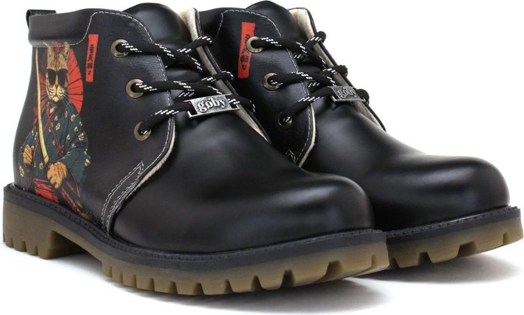 Damenschuhe Goby Stiefelette zum Schnüren RUGH101 35
