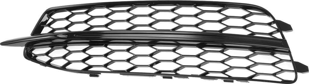 1 Stück Nebelscheinwerfergrill für Audi A6 C7 2011-2014 Robustes ABS Schwarz Vorne Links Vorne Untere Stoßstange Nebelscheinwerferabdeckung mit ...