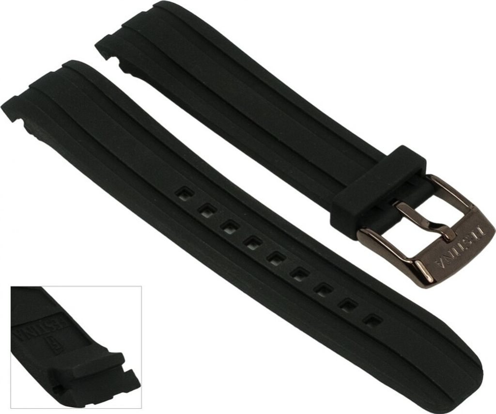 Festina | Uhrenarmband Kautschuk schwarz für F16840/1