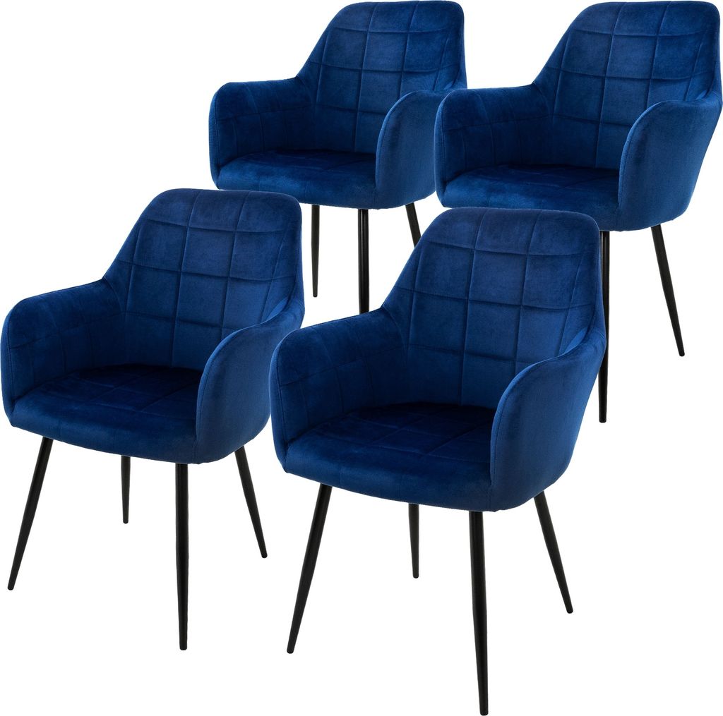 ML-Design set di 4 sedie da pranzo con schienale e Immagine del prodotto 