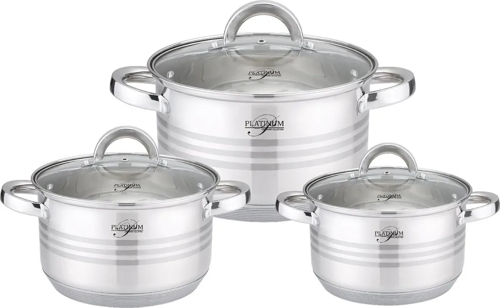 Offerta Set 6 Pentole Induzione Acciaio 18/10 Prezzo Stock Gastronomia