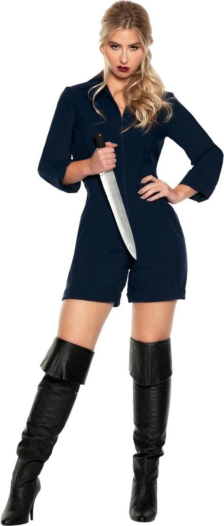 Michelle Myers Halloween Romper blau Größe: M