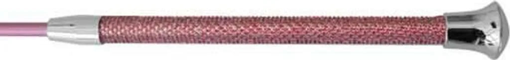 Cravache de Dressage Hispano Hipica Crystal Rose 110 cm pour Cheval