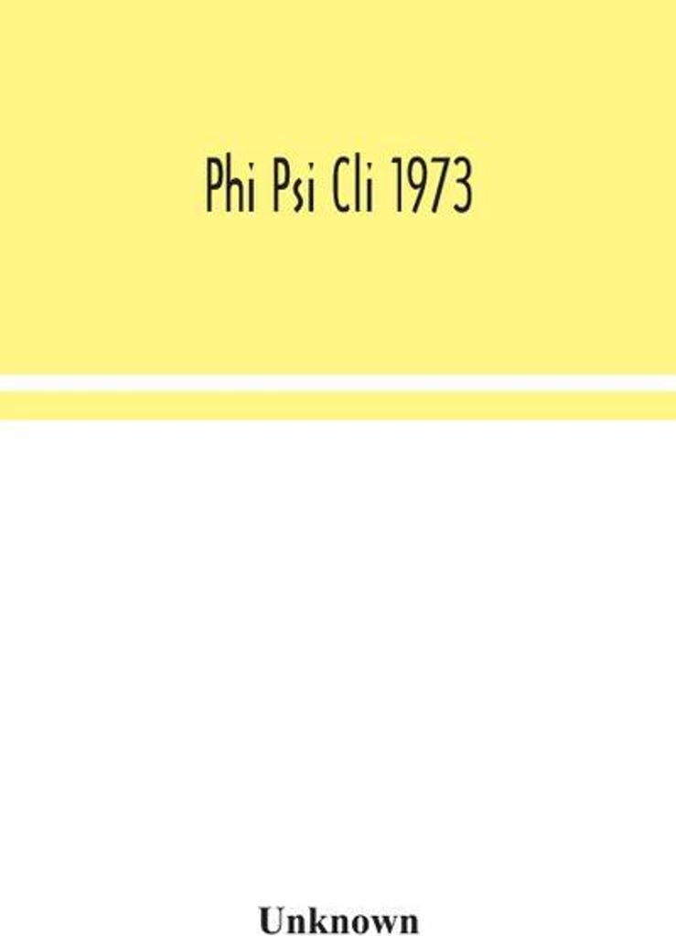 Phi Psi Cli 1973