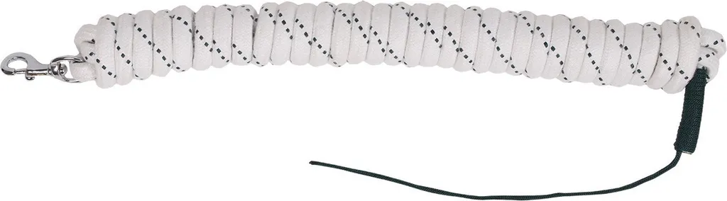 Corde de guidage 6.80m blanc/vert 12mm pour éviter les piétinements
