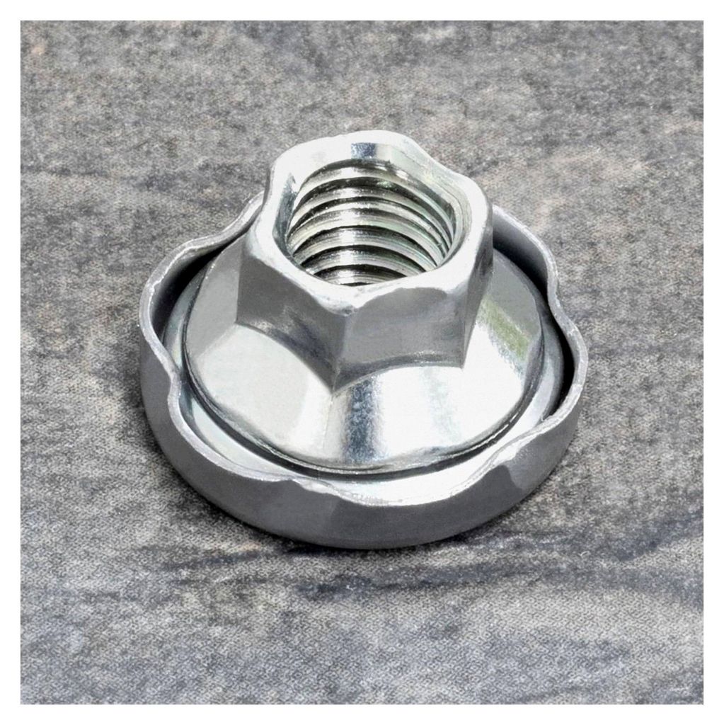 Flanschmutter M8 für Auslasskrümmer | kompatibel mit OEM-Nummern 7703034303, 7703034217, 7703033107, 035807, A4159900654, 4159900654, 93864182