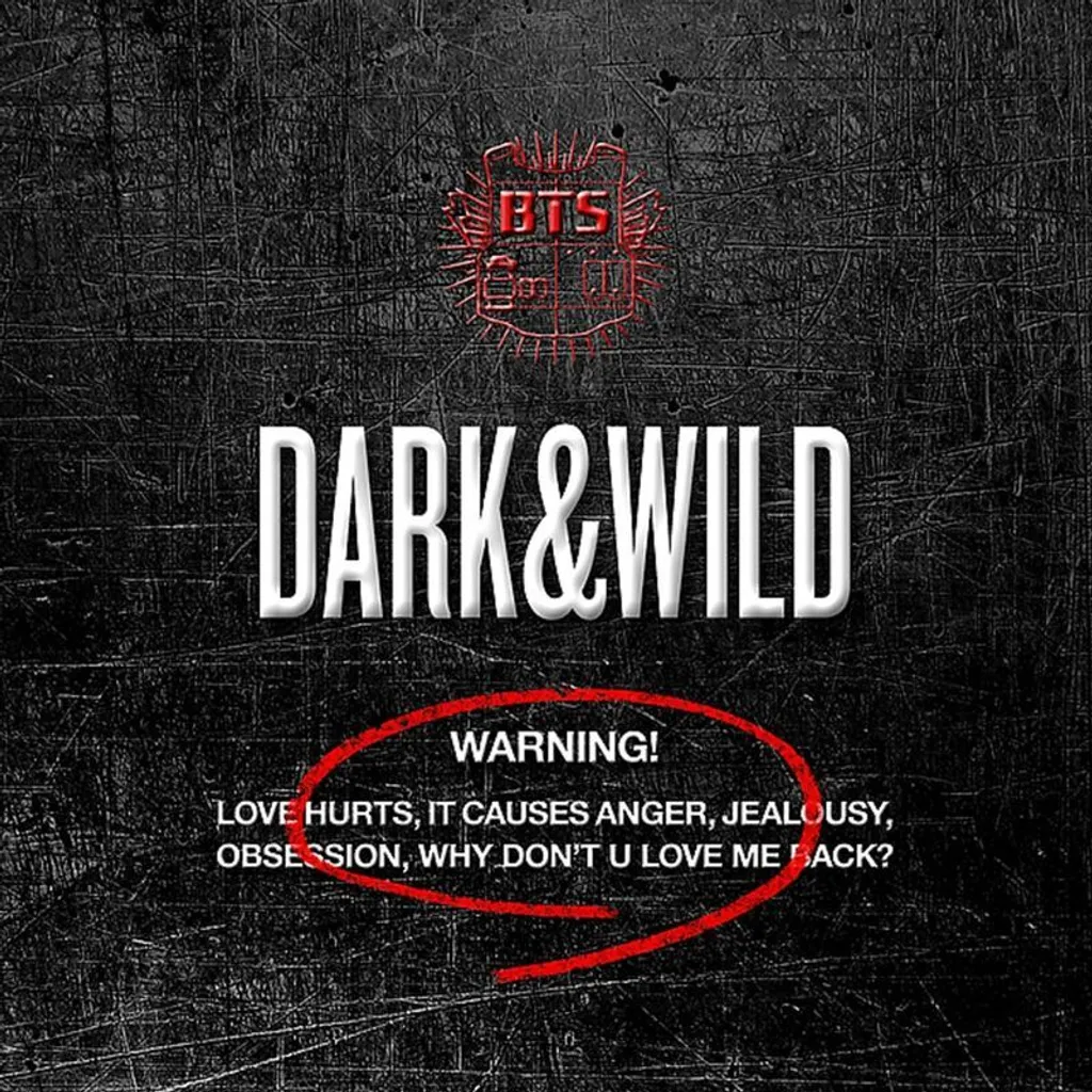 Album CD BTS Dark & Wild Edition Limitée - Premier Opus Studio de K-Pop