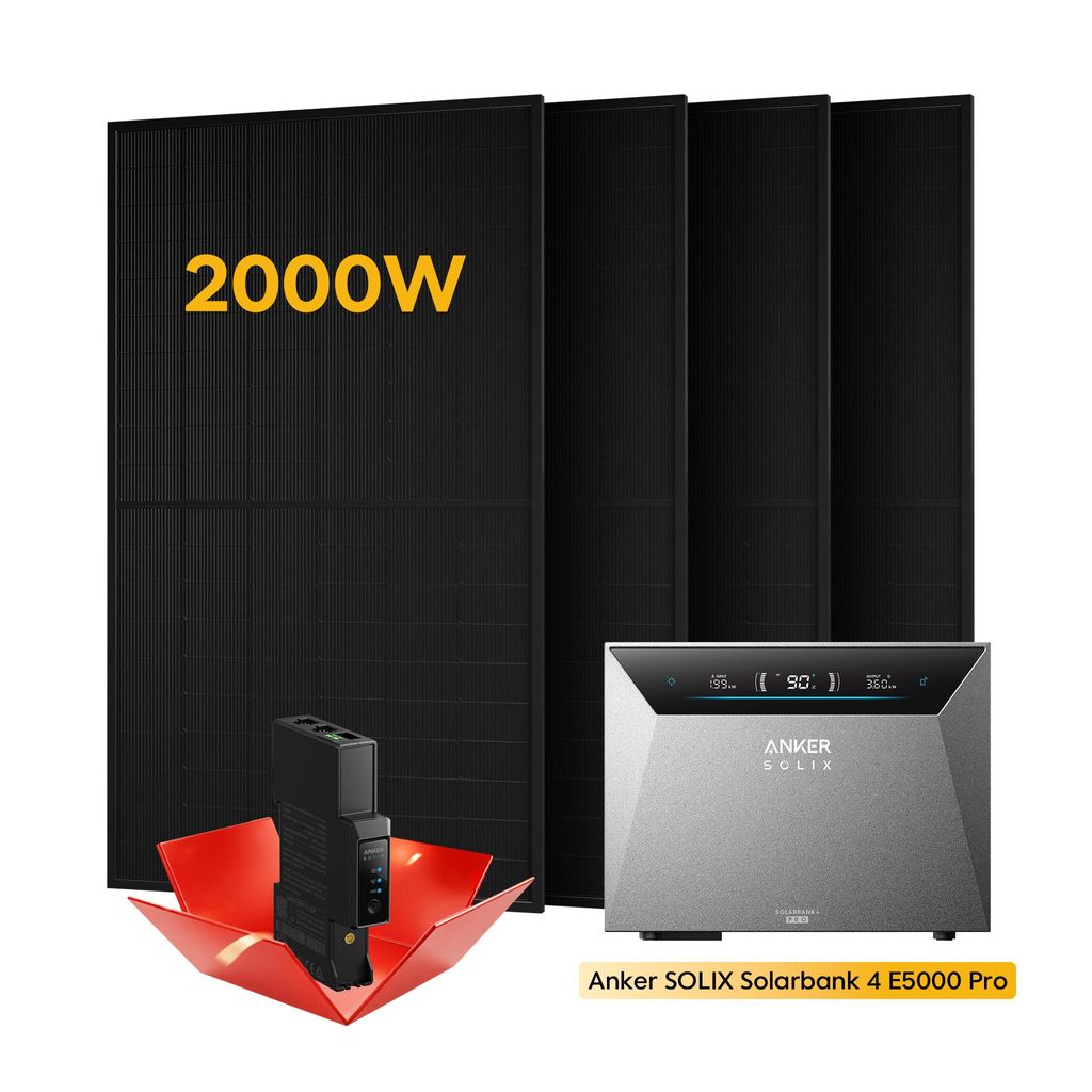 Powerness®Balkonkraftwerk Speicher , Anker SOLIX Solarbank Produktbild 