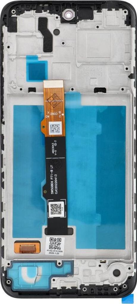 FixCell LCD Display passend für MOTOROLA G31 HARD OLED with frame