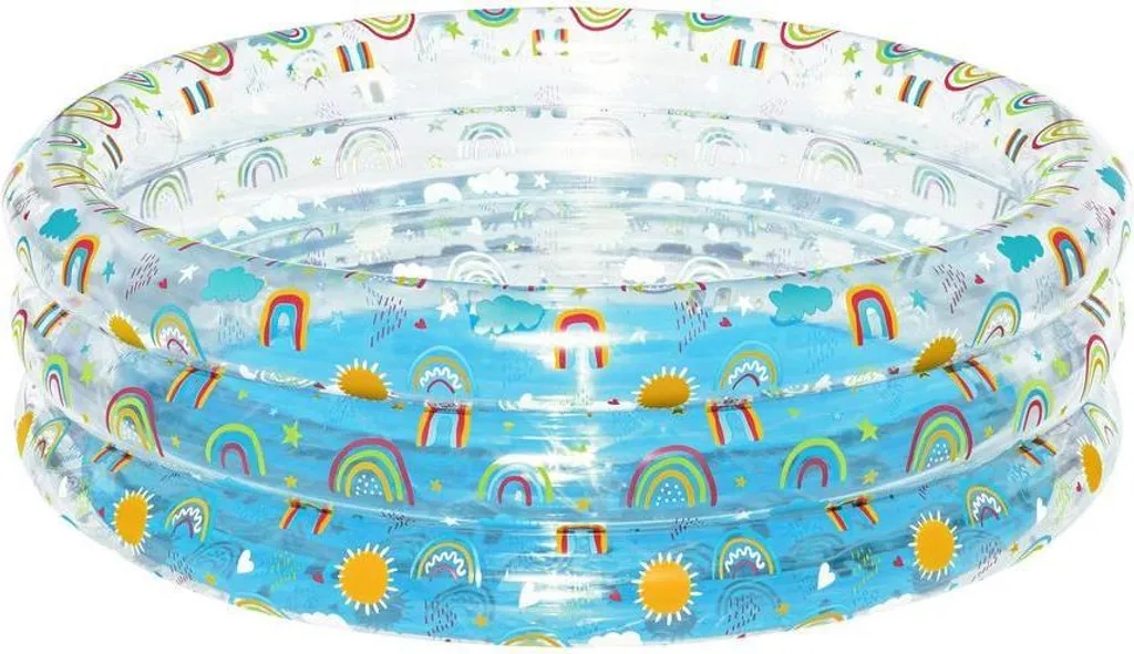 Piscina Bestway 51045 Rainbow Splash, per bambini, gonfiabile, 150x53 cm