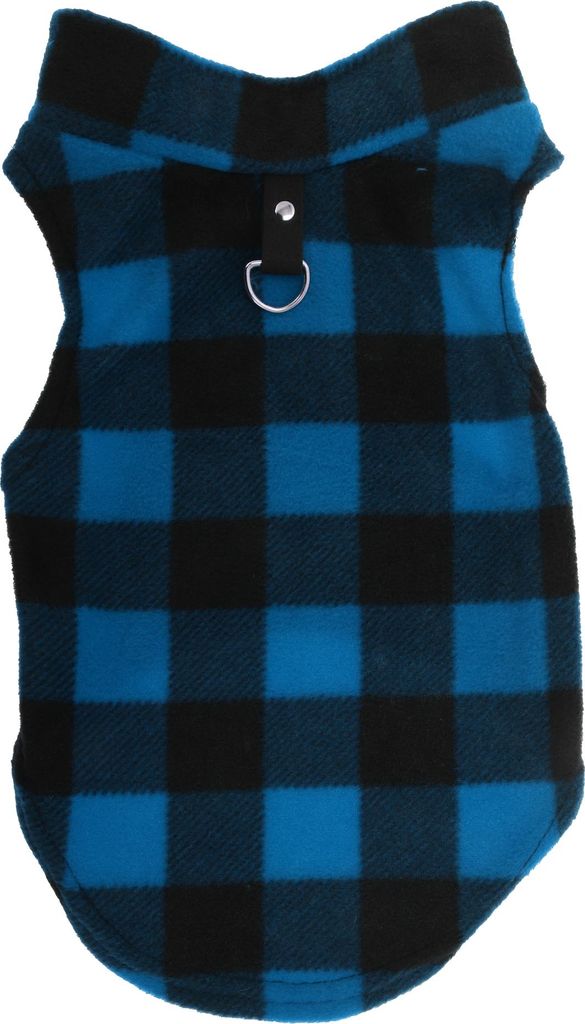 Hund Katze Warme Weste, Packung mit 1 kleinen Hund Katze Pullovern Blau Schwarz, m