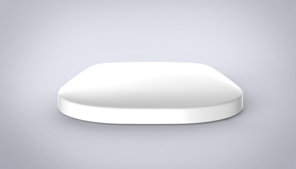 VIGOUR DERBY Urinal Zulauf verdeckt mit SoftClose Deckel & Produktbild 7