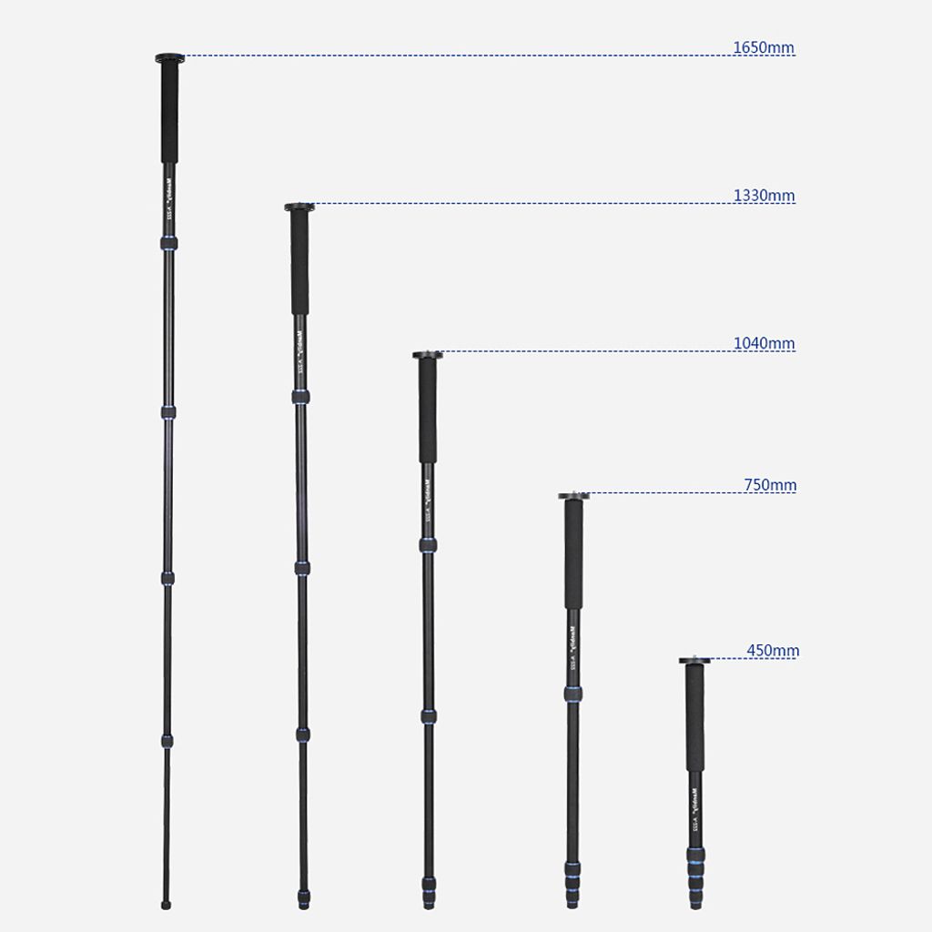 Teleskop verstellbar Portable Aluminiumlegierung Fotografie Produktbild 3