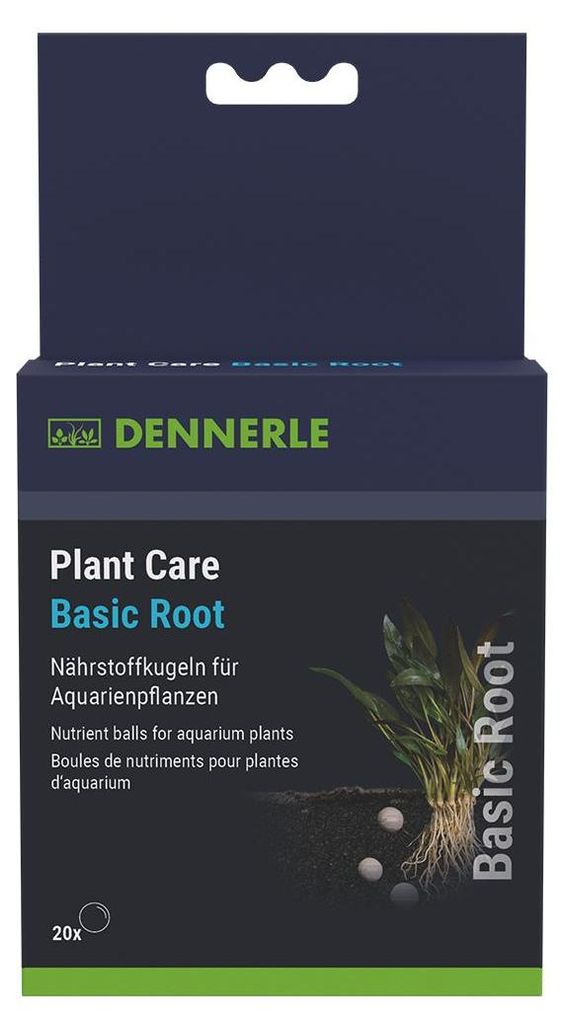 Dennerle Plant Care Basic Root, 20 Stück - Nährstoffkugeln Produktbild 