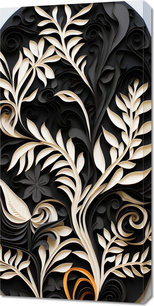 Bild 50x100cm Komplexe Symmetrie