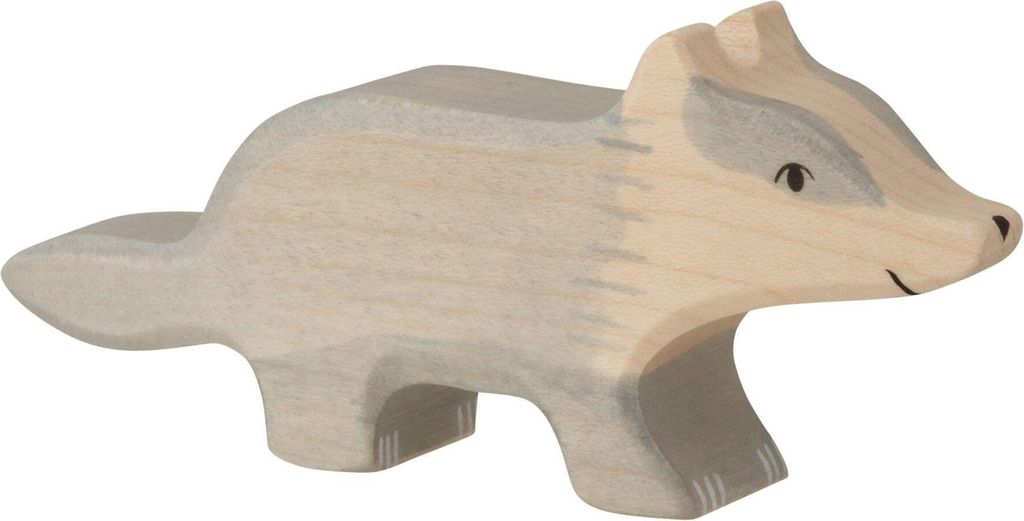 Holztiger 80539 - Spielfigur - Dachs