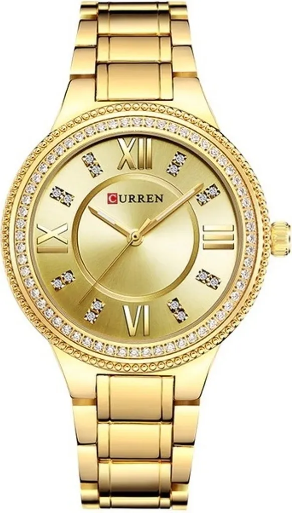 Orologio CURREN Crystal Oro - Eleganza e Stile per Ogni Occasione KP6193