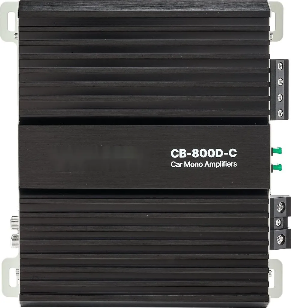 Ampli voiture mono pour caisson de basse 800W avec télécommande déportée - 10