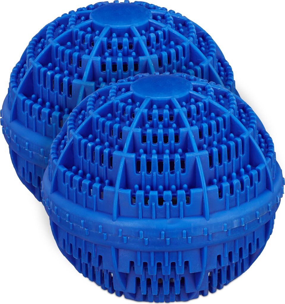 Set da 2 palline per lavatrice Relaxdays, palline per Immagine del prodotto 