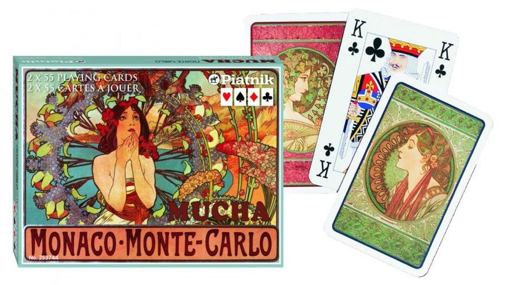 Piatnik Mucha – Monte Carlo Spielkarten – Doppeldeck