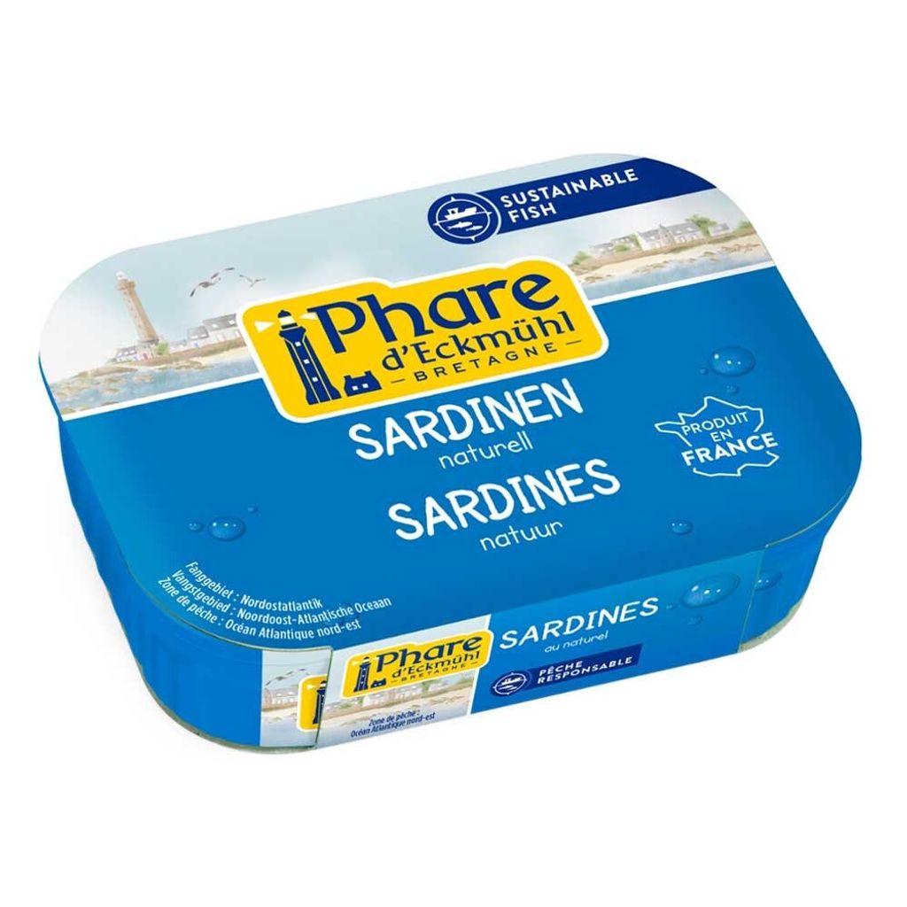 Sardinen - Natur 135g Produktbild 