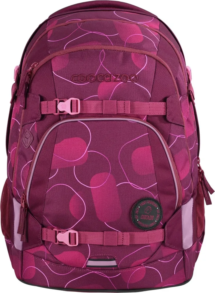 Sac à dos scolaire coocazoo Mate Berry Bubbles ergonomique pour collège