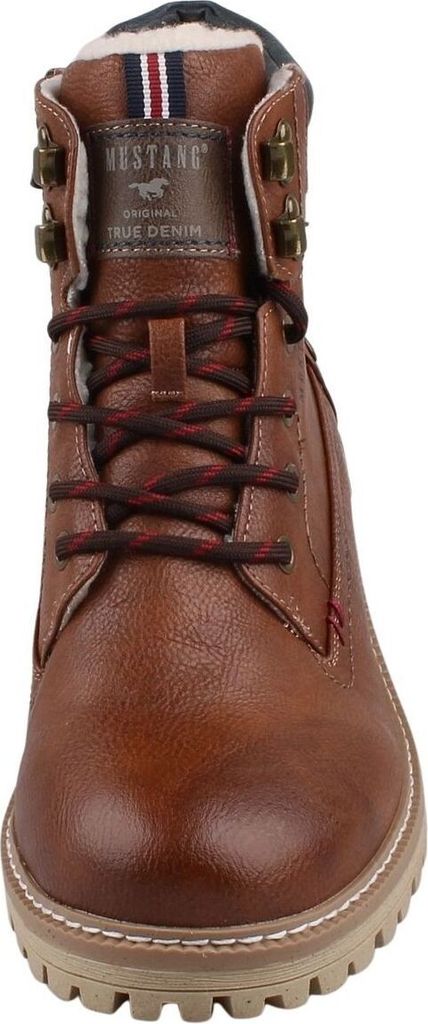Winterstiefel Mustang Herren Mustang Herren Stiefelette Braun 4157