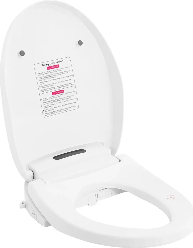 Abattant WC Électrique - Finis les Sièges Froids grâce au Chauffage et LED
