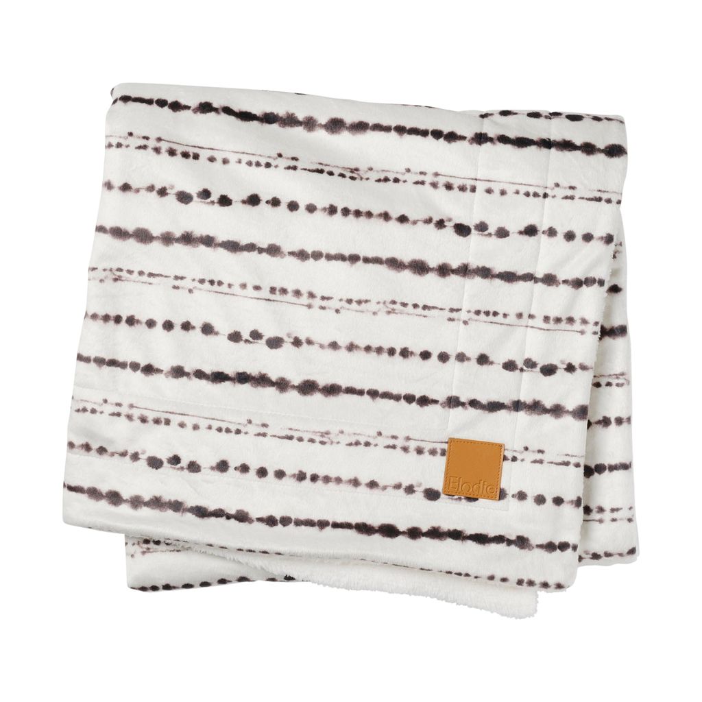 Elodie Details Pearl Velvet Decke - Tidemark Drops 75 x 100 cm - 100% Polyester - Maschinenwaschbar und immer Flauschig - Babydecke