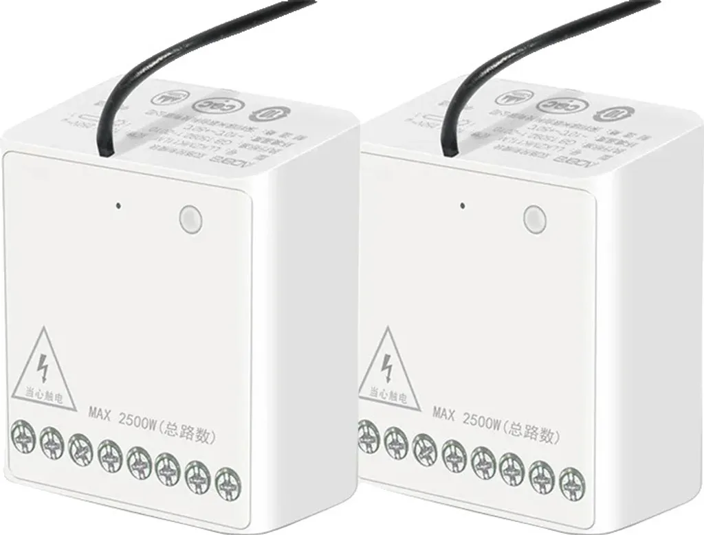 Smart Home Hub Zigbee 3.0 avec 2 Relais Intégrés et Commande Vocale Siri
