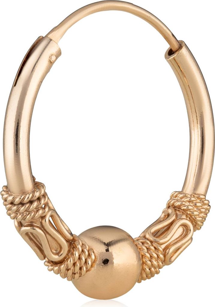 Einzel Ohrring Keltische Creole Gothic Celtic Bali Creolen Produktbild 